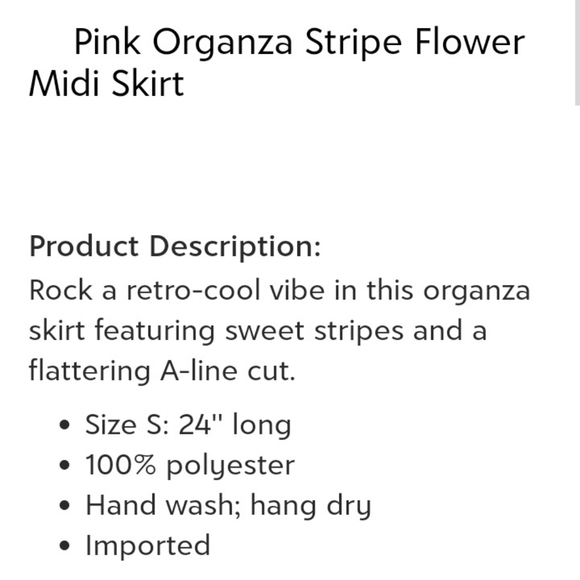 🎈ORGANZA MIDI SKIRT!🎈 - Picture 3 of 7